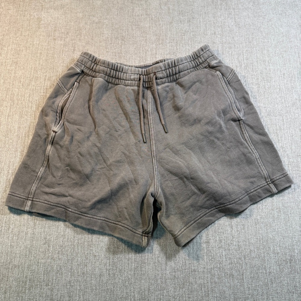 Abercrombie & Fitch Soft A&F Essentials Relaxed Sweat Shorts Grey Small